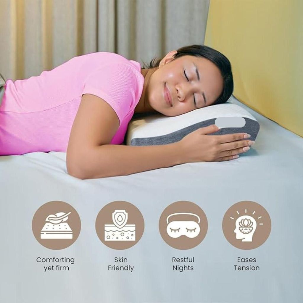 Contour Neck Curve Pillow