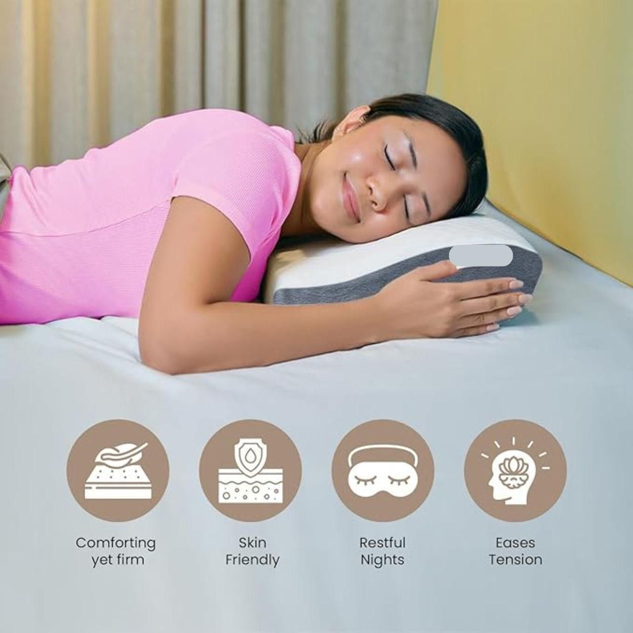 Contour Neck Curve Pillow