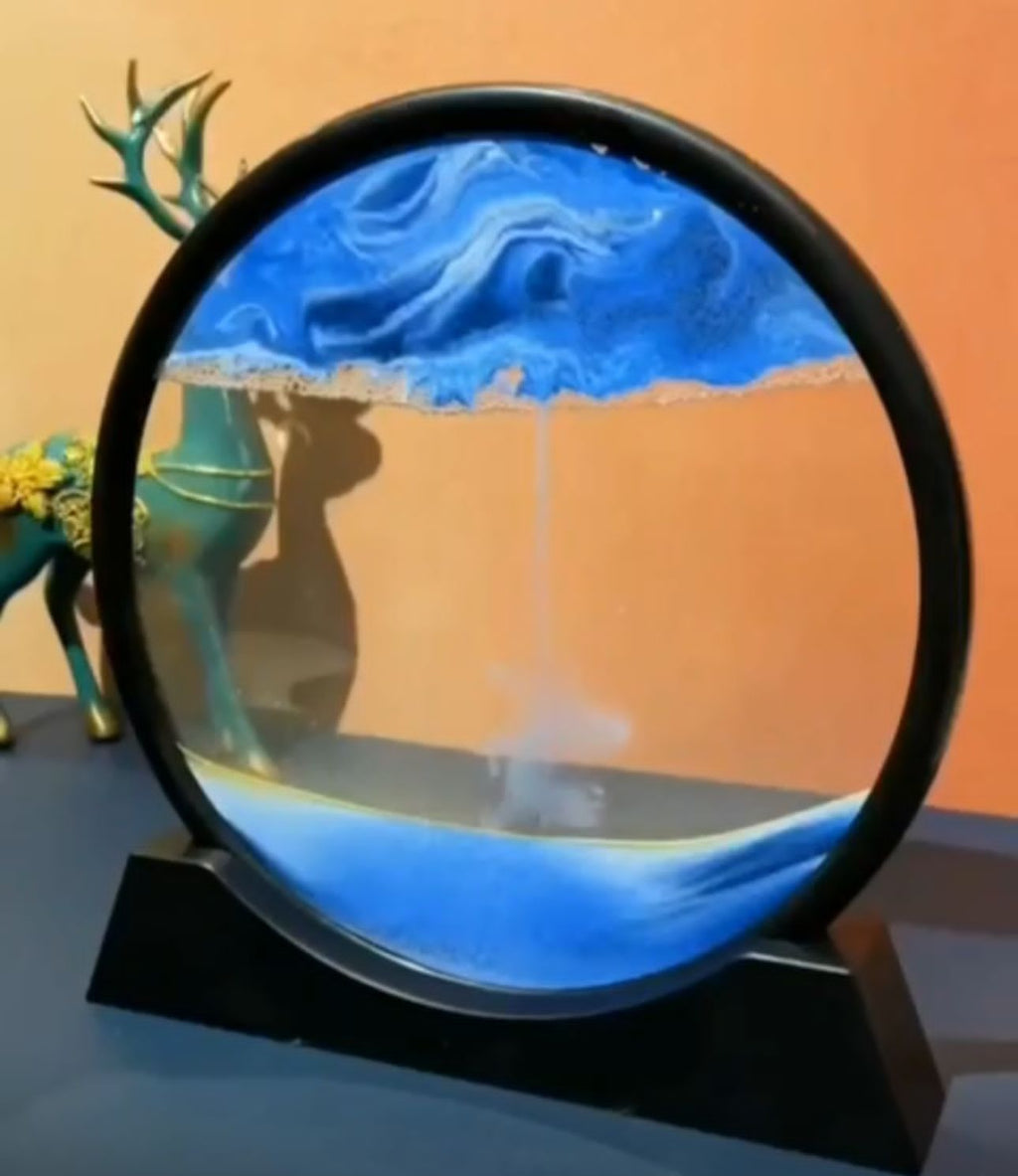 3D Moving Sandscape – A Mesmerizing Art Piece in Motions